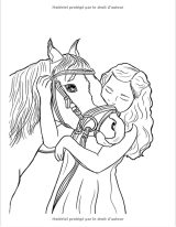 Coloriage Chevaux pour enfants : 8 ans et plus - 70 pages - Grand Format A4