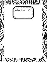 Mon herbier - 56 fiches à remplir : grand format A4 pour enfants - 124 pages