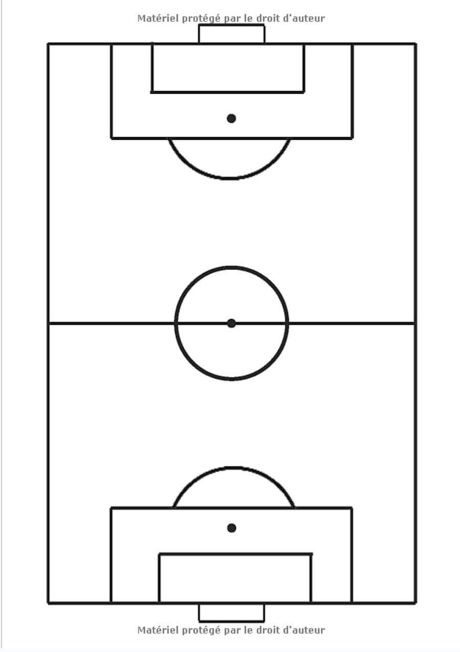 Carnet tactique football pour entraineur de foot - format A4 - 100 pages