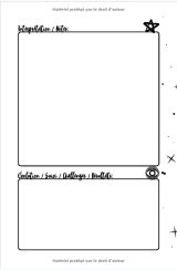 Journal de tirages Tarot et Oracle - sur 12 mois/52 semaines - 135 pages Format 15 x 22 cm