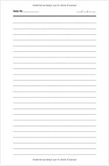 Surf carnet de notes - 120 pages Format 15 x 22 cm - Imprimé en France