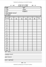 Carnet de Tir à l'arc pour Archer - Notez vos scores et entraînements - 100 pages - 18 x 25 cm