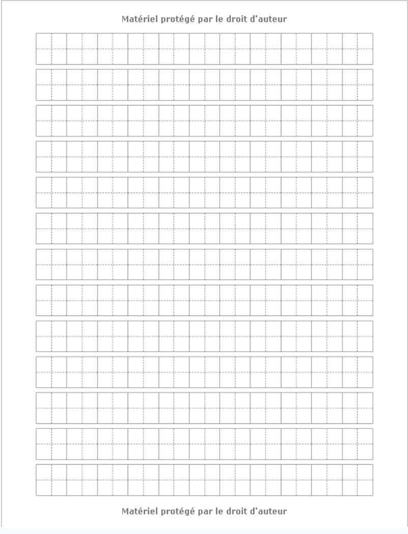 Cahier d'Écriture Coréen Hangeul : Papier Quadrillé Vierge (Wongoji) - 110 pages Format A4