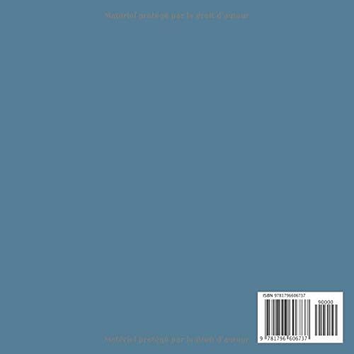 Livre d'or pour Baptême bébé enfant fille garçon - 110 pages - 21 x 21 cm - Fabriqué en france