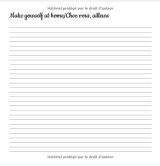 Livre d'or Airbnb / Chalet / Maison de vacances - anglais et français - 120 pages - 21 x 21 cm