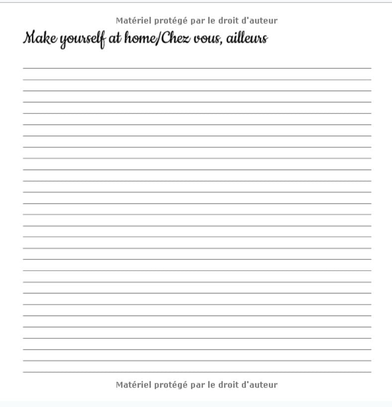 Livre d'or Airbnb / Chalet / Maison de vacances - anglais et français - 120 pages - 21 x 21 cm