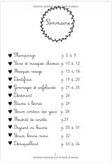 Fabriquer ses produits de beauté naturelles - 56 Recettes Naturelles : 102 pages Format 18 x 25 cm
