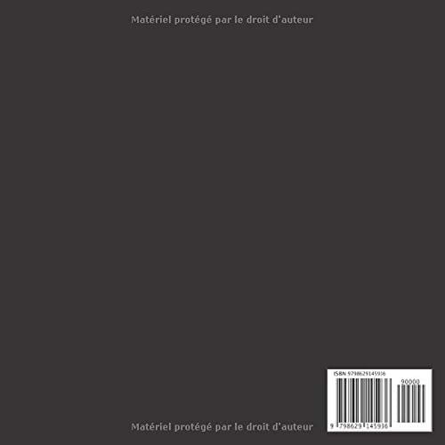 Jeu Du Petit Bac : Carnet de grilles - 100 feuilles de score - 100 pages Format 21,5 x 21,5 cm