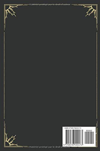 Journal de Tarot - Avec Guide de Taromancie - 132 pages Format 15 x 22 cm
