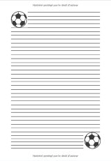Carnet de football - Journal de bord & notes - 101 pages Format 15 x 22 cm