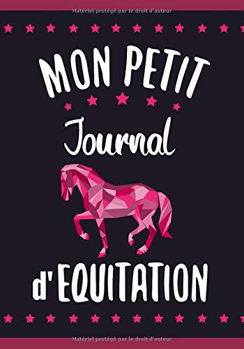Journal d'Equitation : pour Jeunes Cavalières (7-10 ans) - 17,78 x 25,4 cm, 127 pages