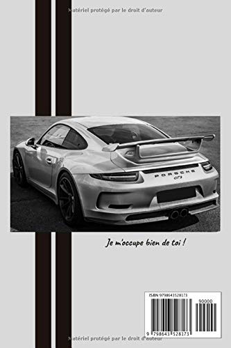 Carnet d'entretien voiture prestige - 100 pages Format 15 x 22 cm