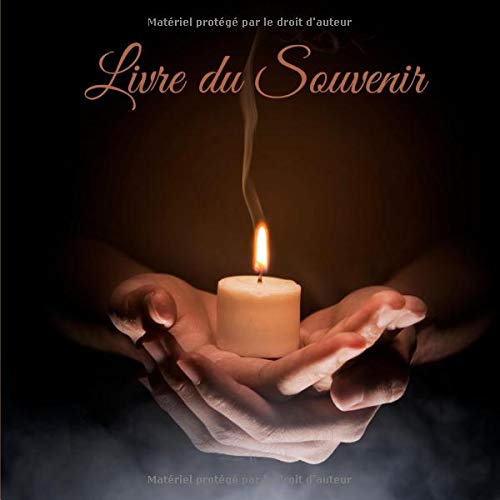 Livre du Souvenir : 100 pages pour honorer la mémoire d'un proche - Format 21 x 21 cm