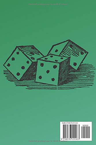 Jeu Yams Carnet de scores : 198 Feuilles de Scores - Format de poche 15 x 22 cm