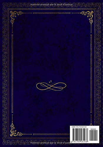 Carnet de Jeux De Rôle pour Maître du jeu - JDR Journal - RPG Game Master - 100 pages 17,78 cm x 25,4 cm