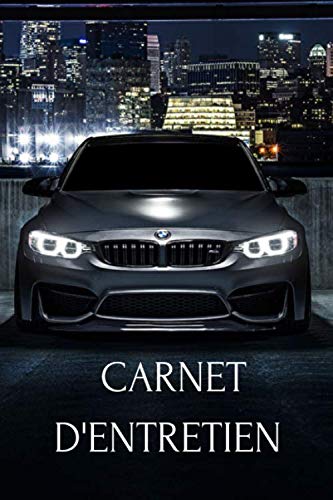 Carnet entretien voiture - Convient à tous les vehicules - 100 pages Format 15 x 22 cm