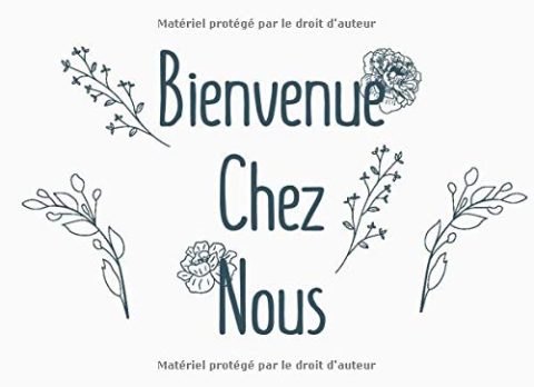 Livre d'or pour AirBnB, Chalet, Maison de vacances - 101 pages Format 20 x 15 cm