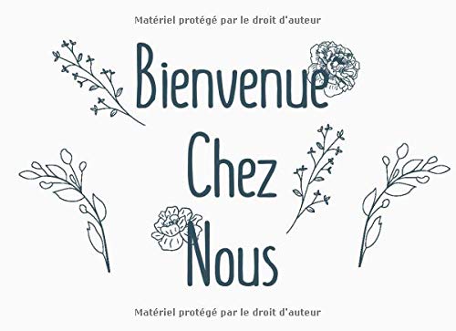 Livre d'or pour AirBnB, Chalet, Maison de vacances - 101 pages Format 20 x 15 cm