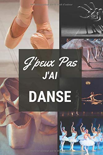 Carnet de notes danse pour sportif / sportive passionné(e) - 124 pages lignées - format 15,24 x 22,89 cm