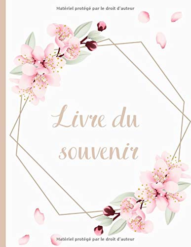 LIVRE DU SOUVENIR -CONDOLÉANCES pour funérailles - 100 pages Format A4