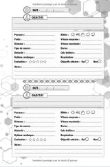 Carnet d’entraînement-cyclisme - 100 pages Format 15 x 22 cm - Fabriqué en France