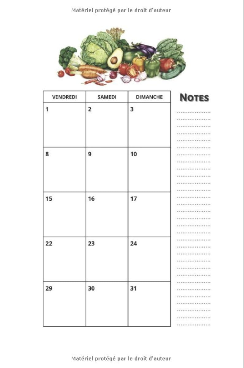 MON POTAGER MOIS PAR MOIS - AGENDA 2021 - 15 x 23 cm - 174 pages