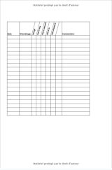 Carnet d'entretien voiture : 100 pages préfabriquées - Convient à tous les véhicules - Format 15 x 22 cm