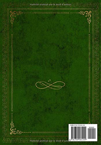 JDR Journal : Carnet de Jeux De Rôle pour Maître du jeu - RPG Game Master - 100 pages - Format 17,78 cm x 25,4 cm