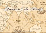 Journal de bord bateau - Carnet de navigation marins - 20,96 x 15,24 cm - 150 pages