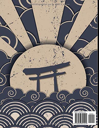 Cahier d'écriture Japonais - 120 pages - Format A4
