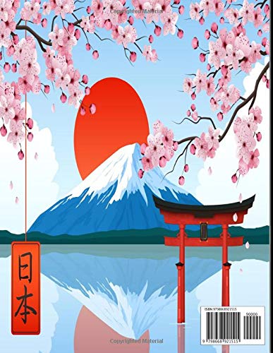 Cahier entrainement écriture Japonais : Kanji, Hiraganas Et Katakana - 120 pages Format A4