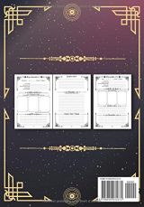 Journal de tirages Tarot : Carnet de suivi à remplir pour analyser vos prédictions avec les cartes - 115 pages Format 18 x 25 cm