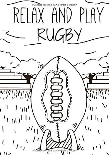 Carnet de Rugby - Journal de bord & notes entraînements - 100 pages - 18 x 25 cm - Fabriqué en France
