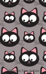 Carnet de Mots de Passe- Motifs Chats - Format A5 - 98 Pages
