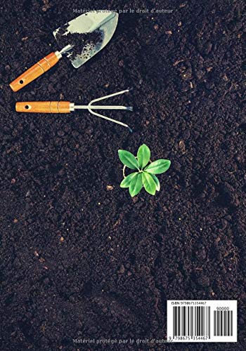 Carnet de Jardinage à remplir Avec astuces pour organiser jardin et potager - 124 pages - 17 x 25 cm