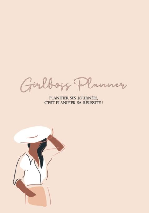 Girlboss Planner : planifier et organiser ses journées - 150 pages Format 18 x 25 cm