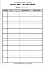 Registre d'Élevage Apicole : Suivi Sanitaire de Vos Colonies - 52 pages Format A4