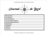 Journal de bord bateau - Carnet de navigation marins - 20,96 x 15,24 cm - 150 pages