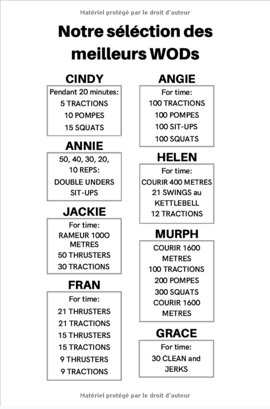 Crossfit Carnet de Bord - suivi d'entrainements Planifiez + de 150 WODs - 97 pages, 15,24 x 22,86 cm