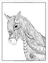 Chevaux Livre De Coloriage : 8-12 ans, 50 Dessins anti stress - 100 pages Format A4