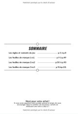 Cahier de score - Jeu de Quilles Finlandaises Molkky - 2 à 6 joueurs - 130 pages Format 18 x 25 cm
