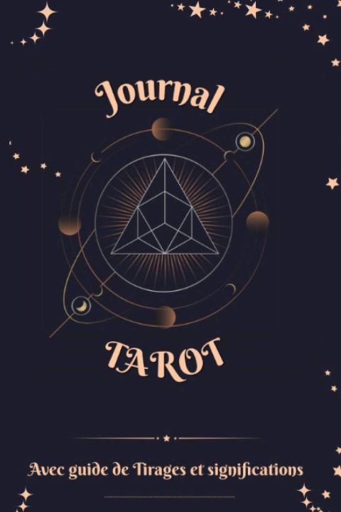 Journal Tarot - Avec guide de Tirages et significations - 130 pages Format 15 x 22 cm