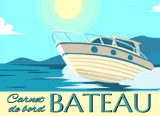 Carnet de bord bateau : préformaté à remplir pour garder un suivi de vos sorties en mer - 103 pages 20 x 15 cm