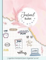 Bullet Journal : Agenda intemporel pré-rempli - format 21,59 cm x 27,94 cm - 150 pages