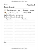 100 RECETTES BARBECUE Cuisine du Monde à compléter - 106 pages - Grand Format 21,6cm x 27,9cm