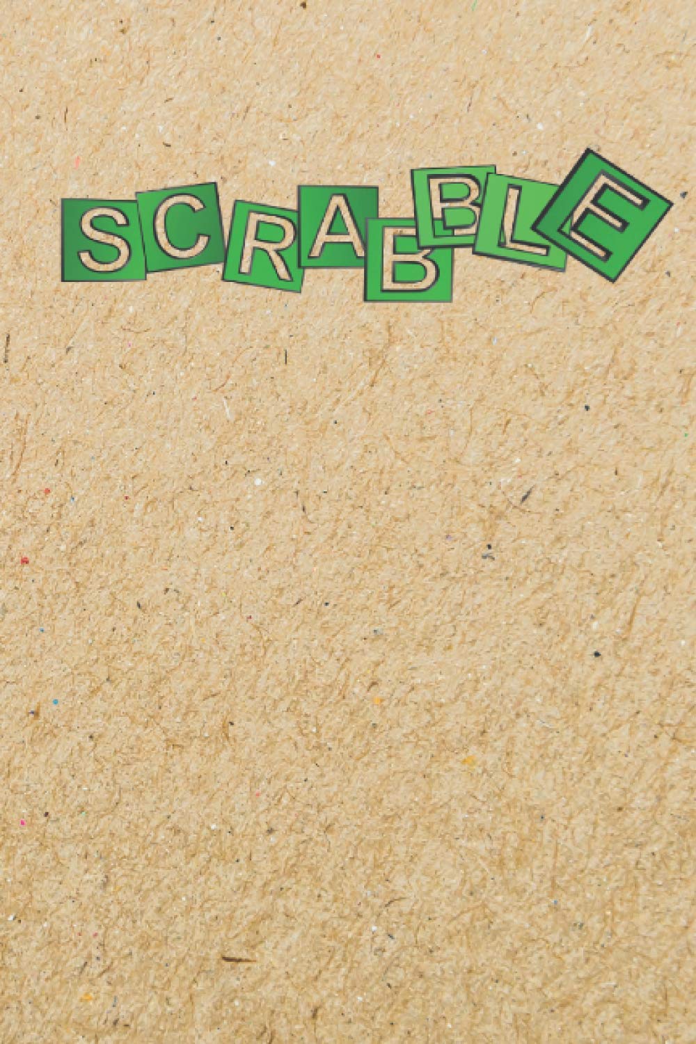 Carnet de Score scrabble : 120 pages Format 15 x 22 cm