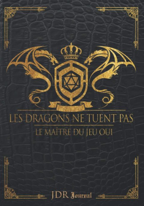Carnet de Jeux De Rôle pour Maître du jeu - JDR journal - 120 pages Format 18 x 25 cm
