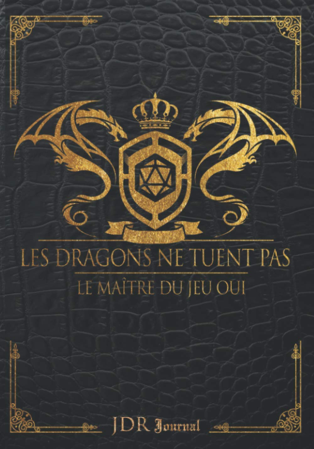 Carnet de Jeux De Rôle pour Maître du jeu - JDR journal - 120 pages Format 18 x 25 cm
