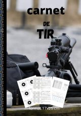 carnet de tir - 100 pages Format 18 x 25 cm