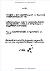 Tata raconte moi ton histoire : Journal de mémoire à compléter - 60 pages Format A4 - Fabriqué en France